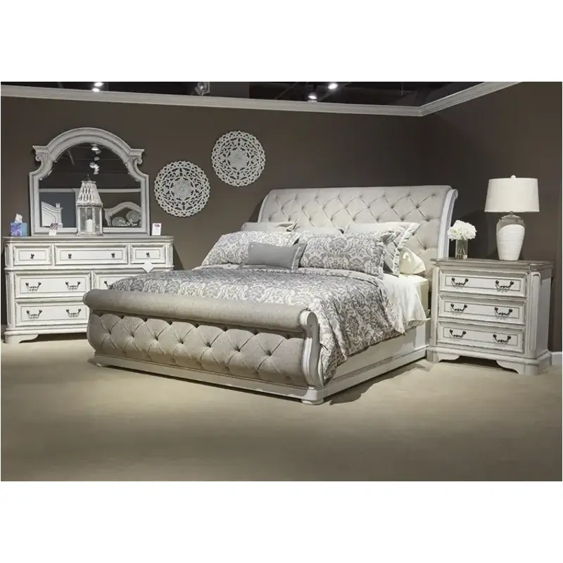 244-br21hu Liberty Furniture Magnolia Manor Bedroom Furniture Bed