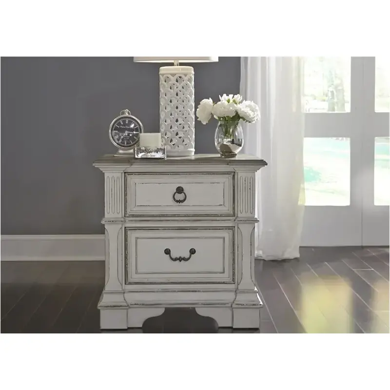 520-br61 Liberty Furniture Abbey Park Bedroom Furniture Nightstand