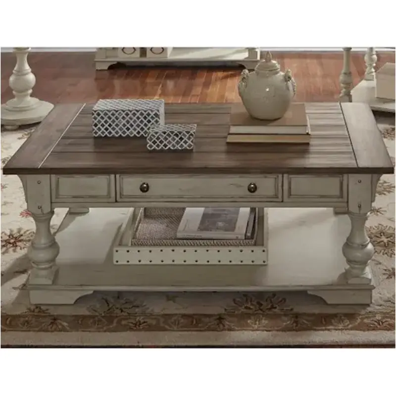 498-ot1010 Liberty Furniture Morgan Creek Living Room Furniture Cocktail Table