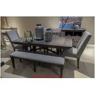 152-t3696 Liberty Furniture Double Bridge Dining Room Furniture Dining Table