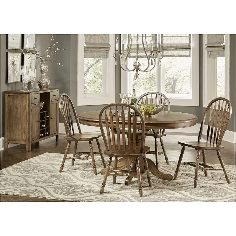 186-t4257 Liberty Furniture Carolina Crossing Living Room Furniture Dining Table