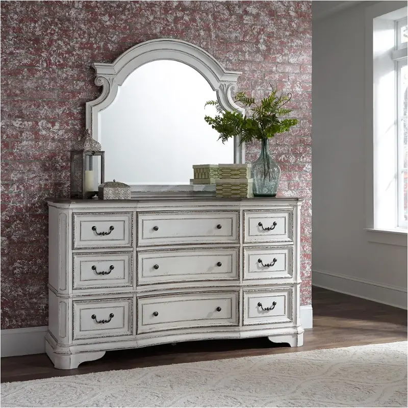 244-br34 Liberty Furniture Magnolia Manor Bedroom Furniture Dresser