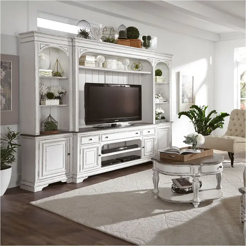 244-entw-ecp Liberty Furniture Magnolia Manor Home Entertainment Furniture Tv Console