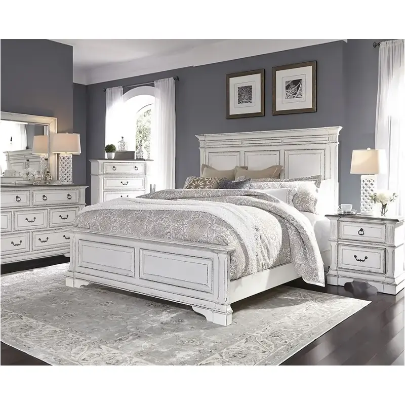 520-br13 Liberty Furniture Abbey Park Bedroom Furniture Bed