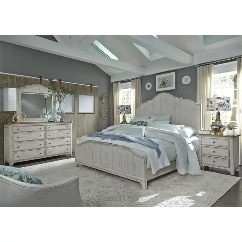 652-br13 Liberty Furniture Farmhouse Reimagined Bedroom Furniture Bed