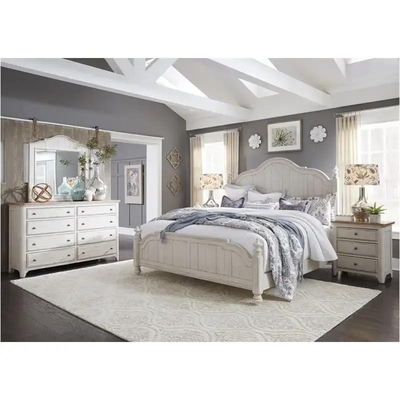 652-br01 Liberty Furniture Farmhouse Reimagined Bedroom Furniture Bed