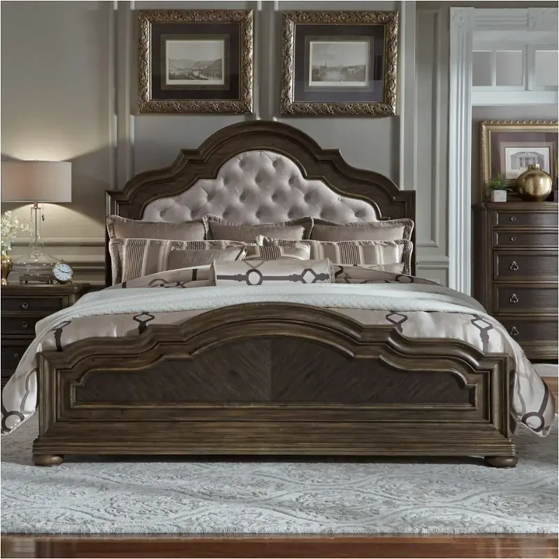 822-br13hu-qp Liberty Furniture Valley Springs Bedroom Furniture Bed