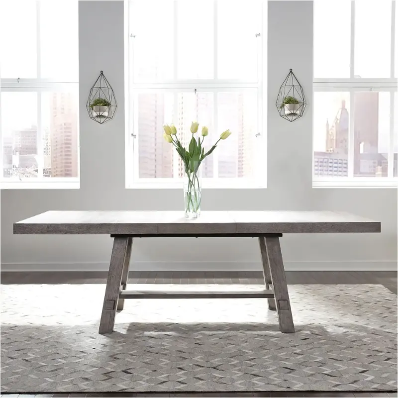 406-p4094 Liberty Furniture Modern Farmhouse - Charcoal Dining Room Furniture Dining Table