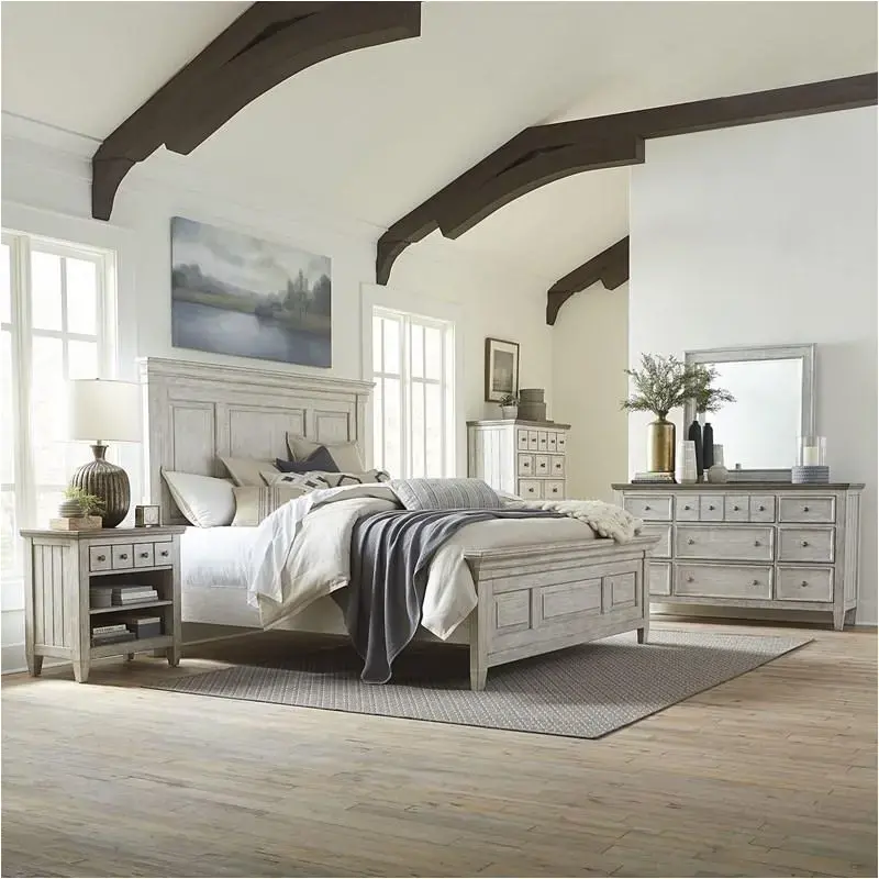 824-br13 Liberty Furniture Heartland Bedroom Furniture Bed