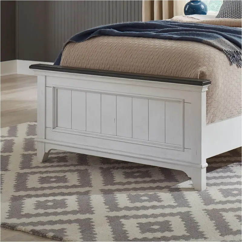 417-br12 Liberty Furniture Allyson Park Bedroom Furniture Bed