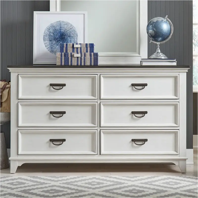 417-br30 Liberty Furniture Allyson Park Bedroom Furniture Dresser