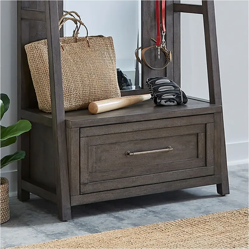 406-ot1018b Liberty Furniture Modern Farmhouse - Charcoal Living Room Furniture Accent Table