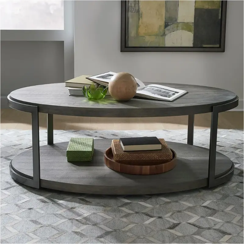 960-ot1012b Liberty Furniture Modern View Living Room Furniture Cocktail Table