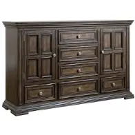 361-br31 Liberty Furniture Big Valley - Brownstone Bedroom Furniture Dresser