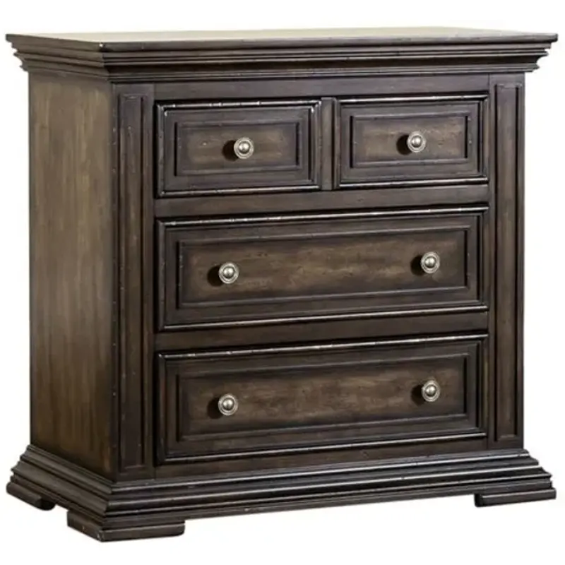 361-br62 Liberty Furniture Big Valley - Brownstone Bedroom Furniture Nightstand