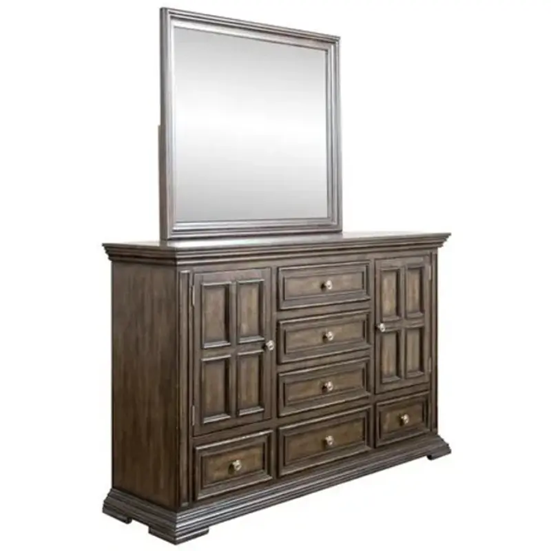 361-br-dm Liberty Furniture Big Valley - Brownstone Bedroom Furniture Dresser