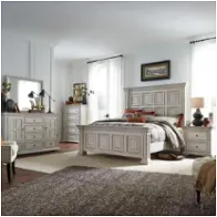 361w-br-kpb Liberty Furniture Big Valley - Whitestone Bedroom Furniture Bed