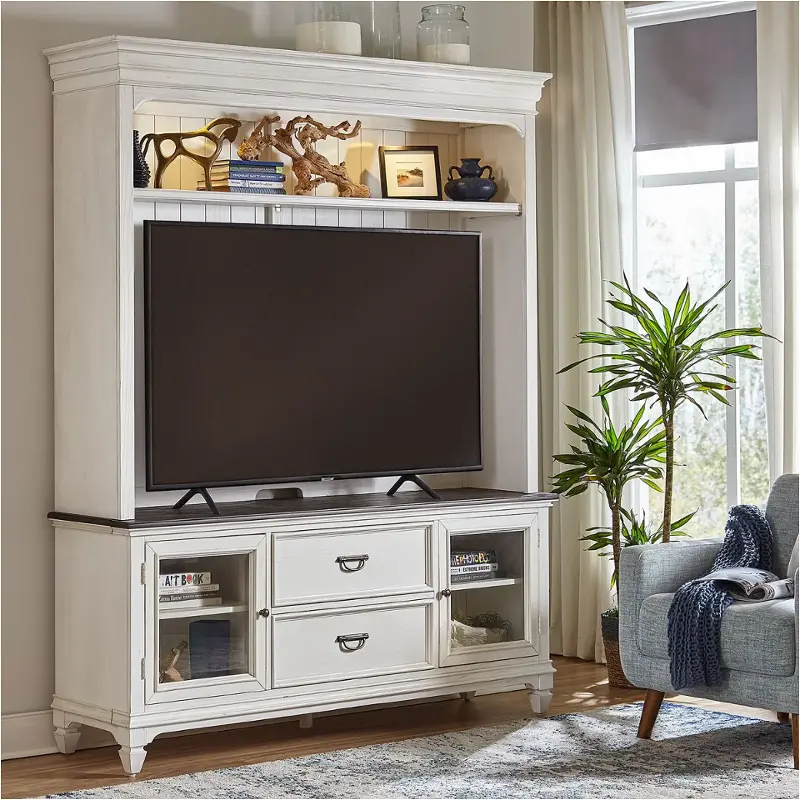 417-ent-enc Liberty Furniture Allyson Park Home Entertainment Furniture Entertainment Center