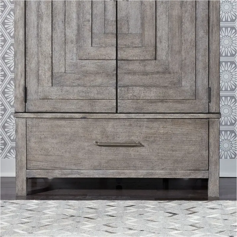 406-br43b Liberty Furniture Modern Farmhouse - Charcoal Bedroom Furniture Armoire