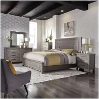 406-br-cpb Liberty Furniture Modern Farmhouse - Charcoal Bedroom Furniture Bed