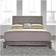 406-br-qpl Liberty Furniture Modern Farmhouse - Charcoal Bedroom Furniture Bed