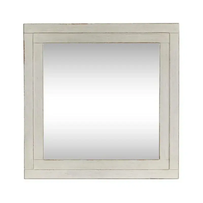 406w-br51 Liberty Furniture Modern Farmhouse - White Bedroom Furniture Mirror