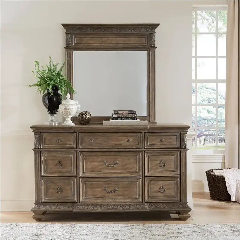 502-br31 Liberty Furniture Carlisle Court Bedroom Furniture Dresser