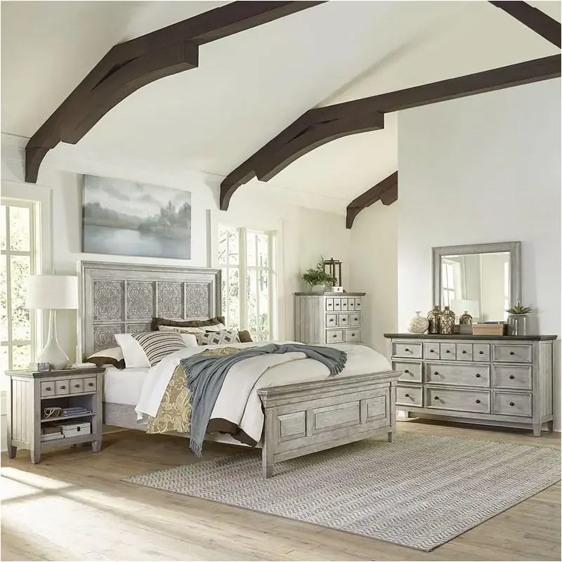 824-br13h Liberty Furniture Heartland Bedroom Furniture Bed