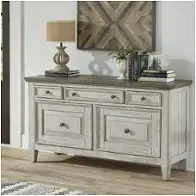 824-ho120 Liberty Furniture Heartland Home Office Furniture Credenza