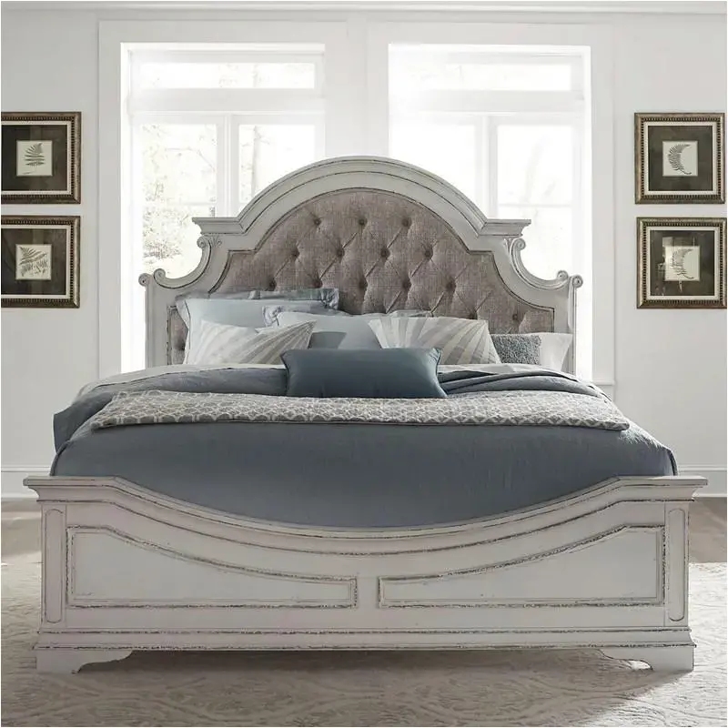 244-br-ckub Liberty Furniture Magnolia Manor Bedroom Furniture Bed