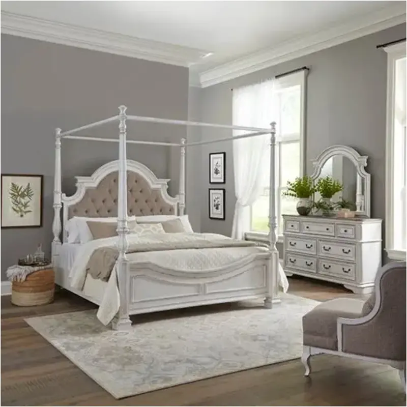 244-br03cpc Liberty Furniture Magnolia Manor Bedroom Furniture Bed