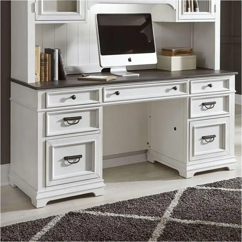 417-hoj-chs Liberty Furniture Allyson Park Home Office Furniture Credenza