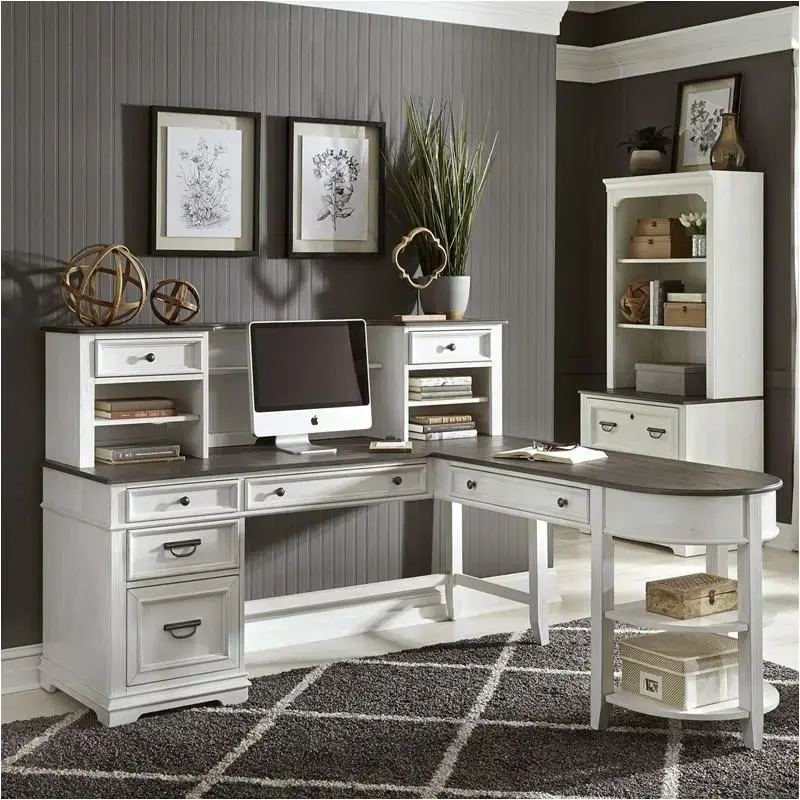 417-hoj-lsd Liberty Furniture Allyson Park Home Office Furniture Desk