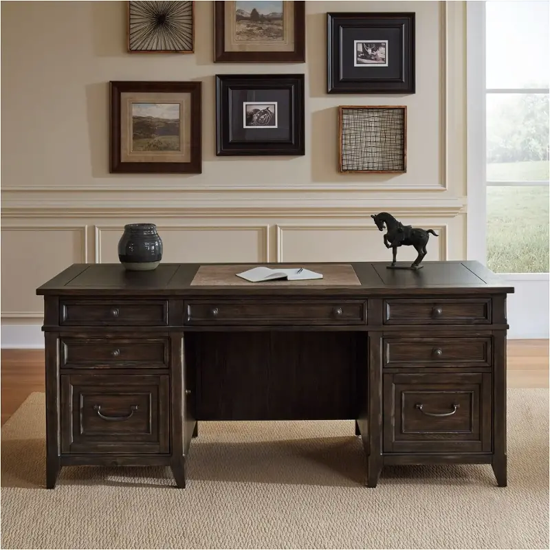 297-ho105b Liberty Furniture Paradise Valley Home Office Furniture Desk