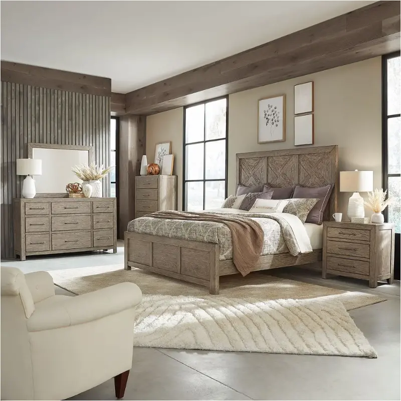 906-br-qpb Liberty Furniture Skyview Lodge Bedroom Furniture Bed