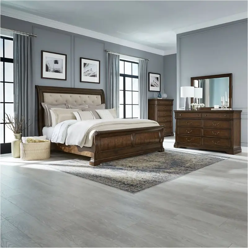 512-br-qusl Liberty Furniture Arden Road Bedroom Furniture Bed