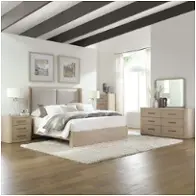 306w-br-qsh Liberty Furniture South Bend - Cloud White Bedroom Furniture Bed