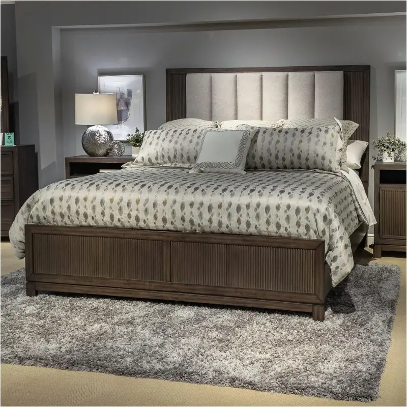 313-br-qub Liberty Furniture Modern Edge Bedroom Furniture Bed