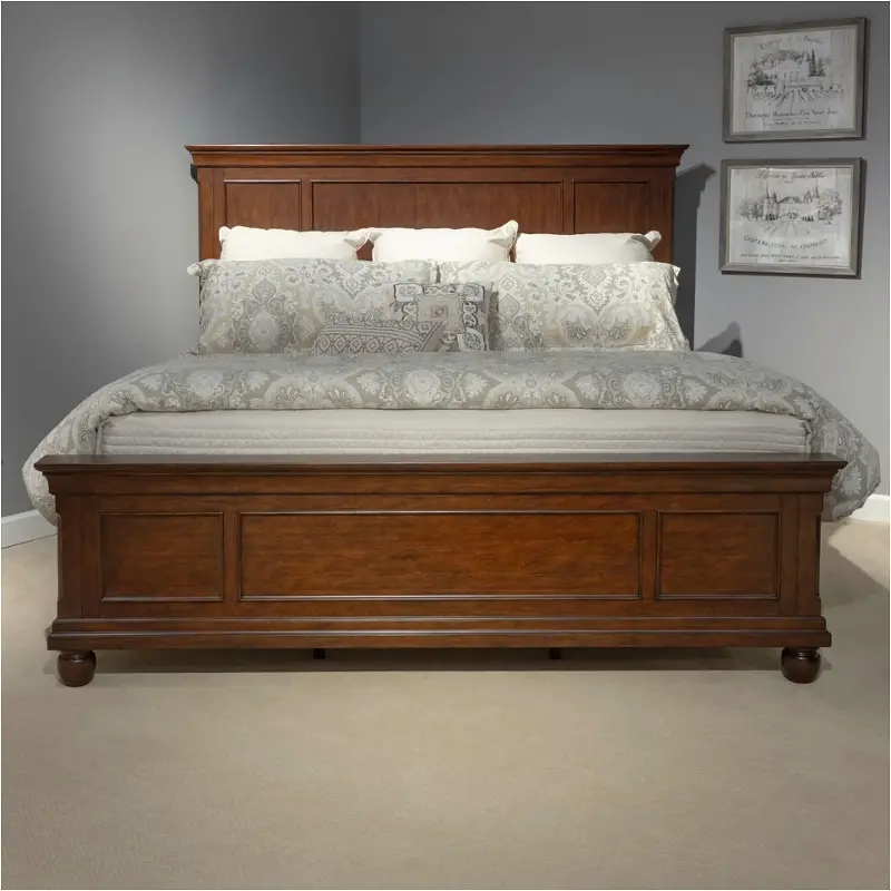 589-br-qpb Liberty Furniture Rustic Traditions Bedroom Furniture Bed