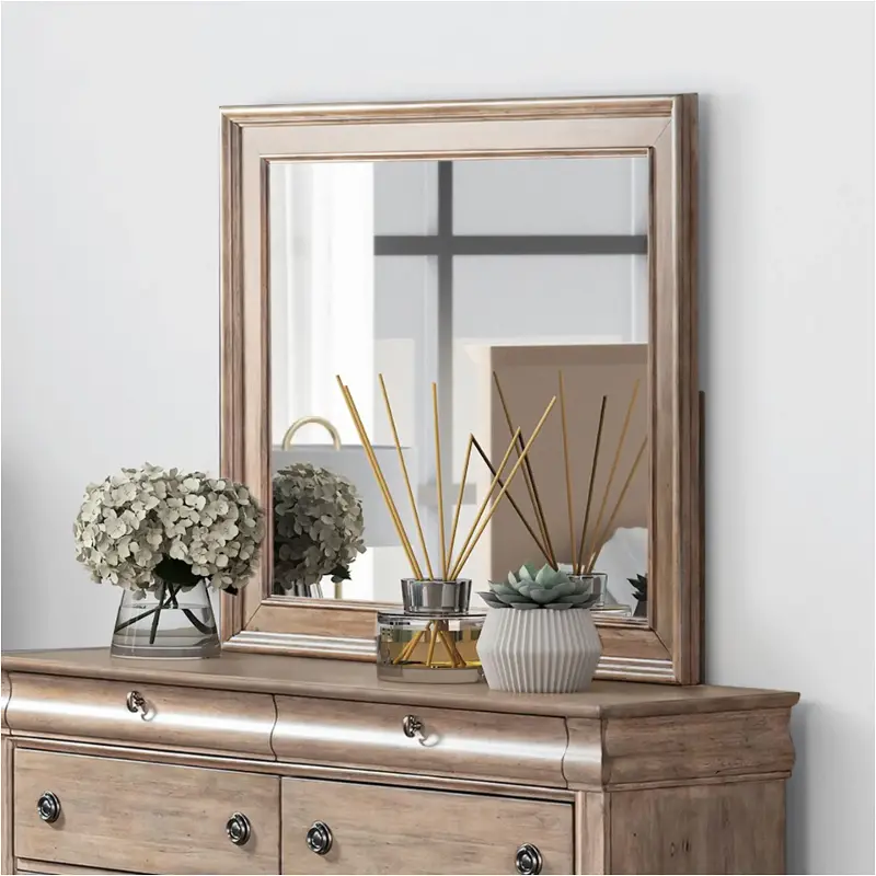 589wt-br51 Liberty Furniture Rustic Traditions Bedroom Furniture Mirror