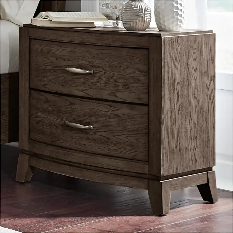 805b-br61 Liberty Furniture Avalon - Coffee Bean Bedroom Furniture Nightstand