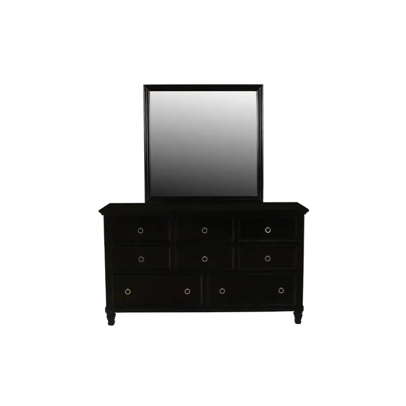 Bb044b-050 New Classic Furniture Tamarack - Black Bedroom Furniture Dresser