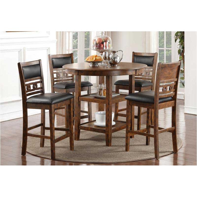 D1701-52s-brn New Classic Furniture Gia - Brown Dining Room Furniture Counter Height Table