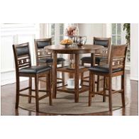 D1701-52s-brn New Classic Furniture Gia - Brown Dining Room Furniture Counter Height Table