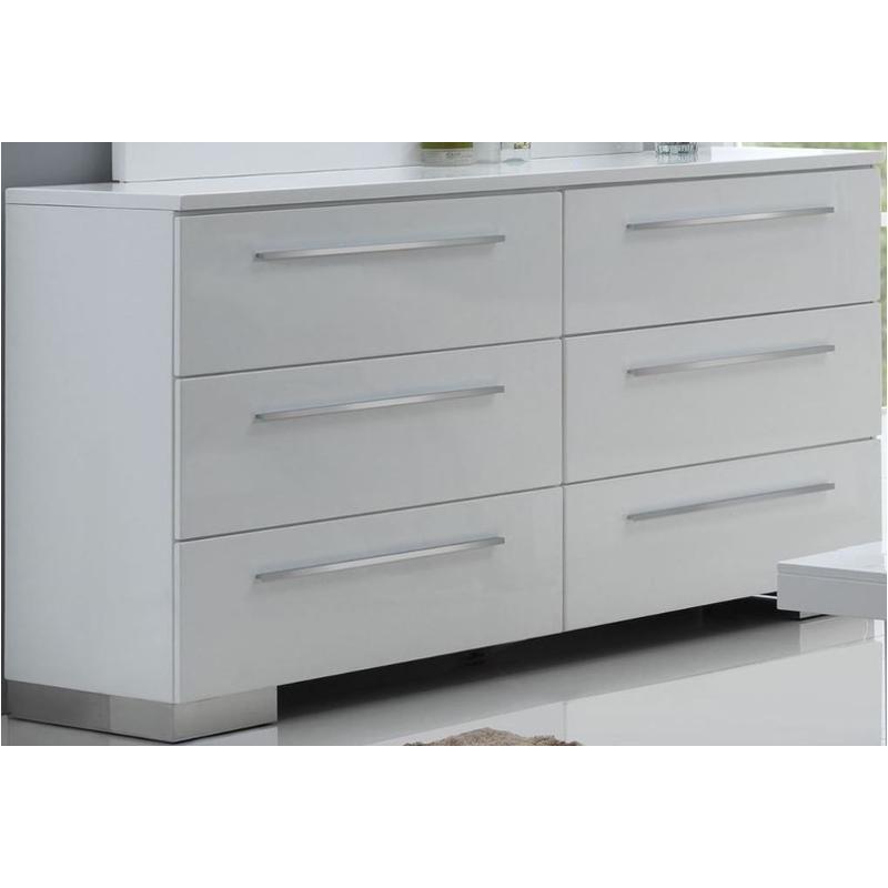 B2643-050 New Classic Furniture Sapphire White Bedroom Furniture Dresser