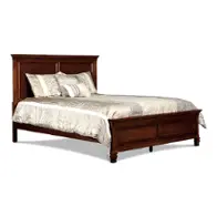 Bb044c-115-335 New Classic Furniture Tamarack - Brown Cherry Bedroom Furniture Bed