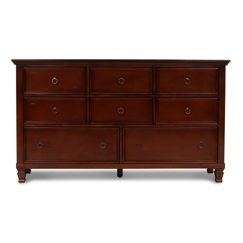 Bb044c-050 New Classic Furniture Tamarack - Brown Cherry Bedroom Furniture Dresser