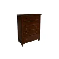 Bb044c-070 New Classic Furniture Tamarack - Brown Cherry Bedroom Furniture Chest