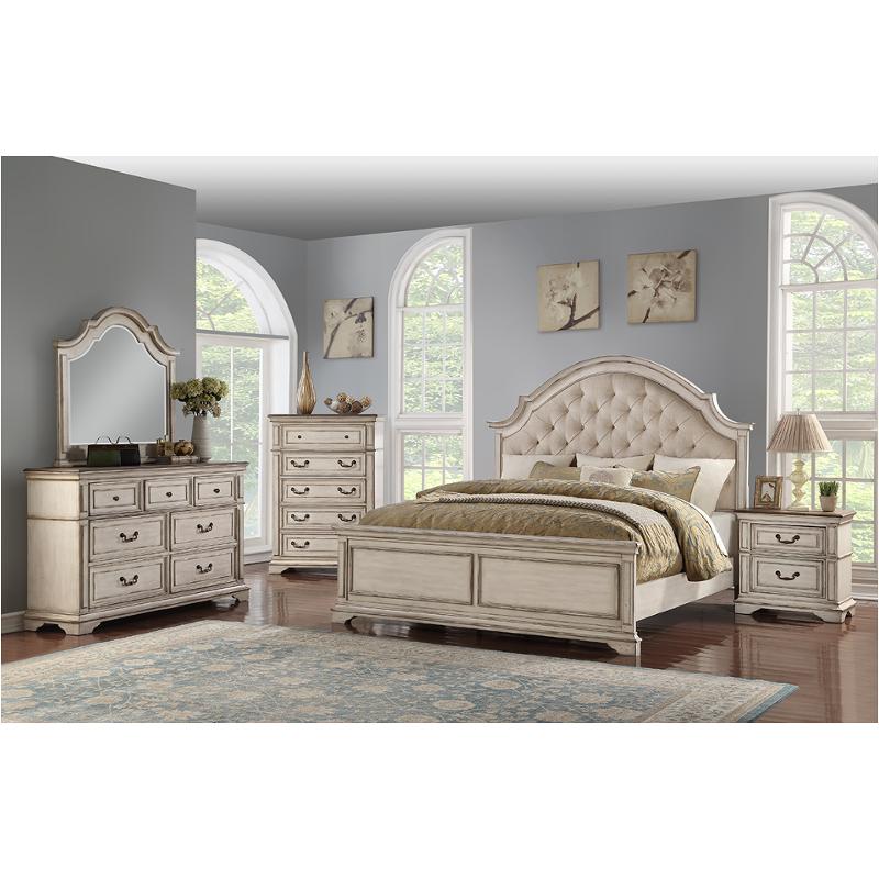 B1731-110-ck New Classic Furniture Anastasia Bedroom Furniture Bed