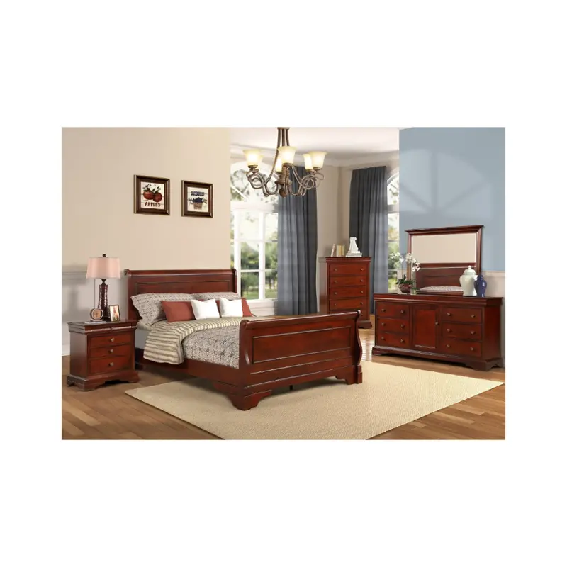 Bh1040-110-120-230 New Classic Furniture Versaille Bedroom Furniture Bed